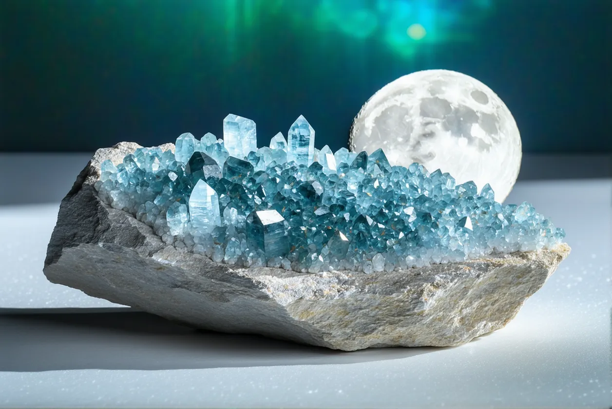 Pierre d'apatite et pleine lune : comment la recharger ?