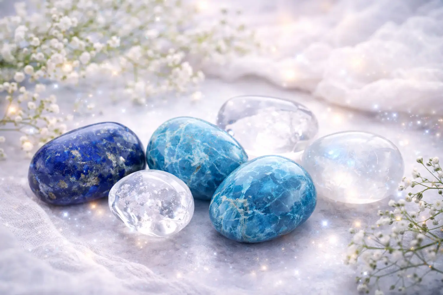 Quelle pierre associer avec l&rsquo;apatite bleue ?